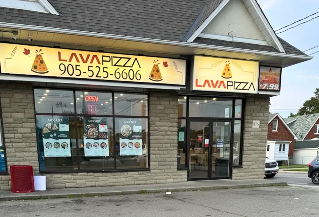Hamilton Lava Pizza Westdale Storefront