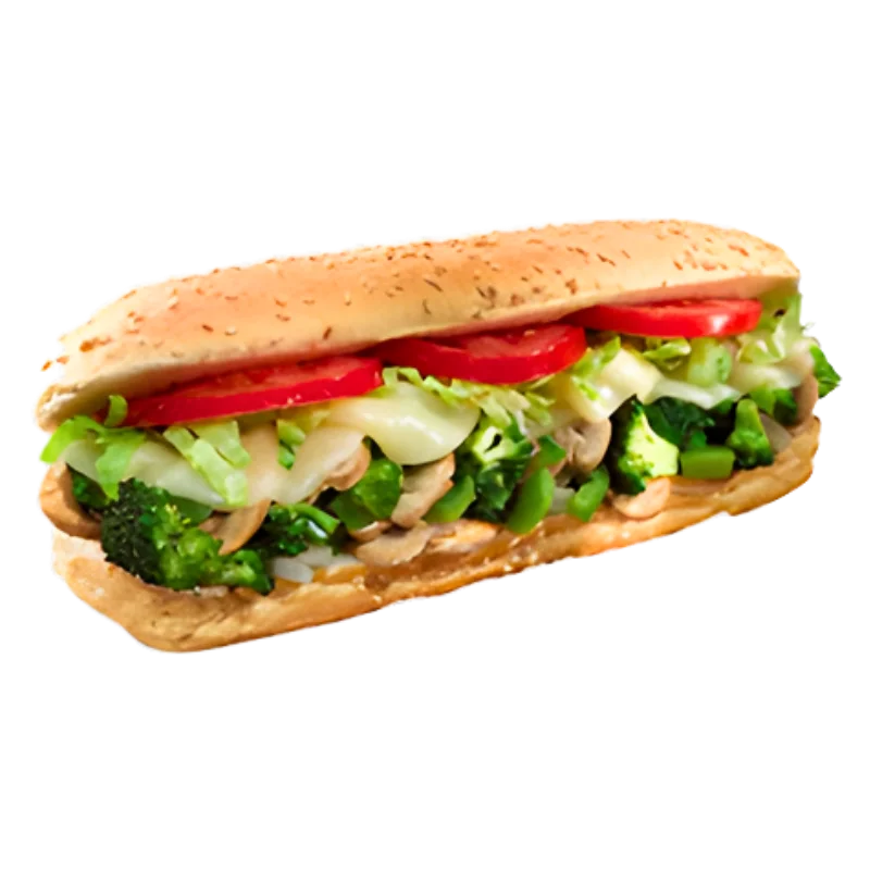 Veggie Vegetarian Sub Hamilton Lava Pizza Westdale